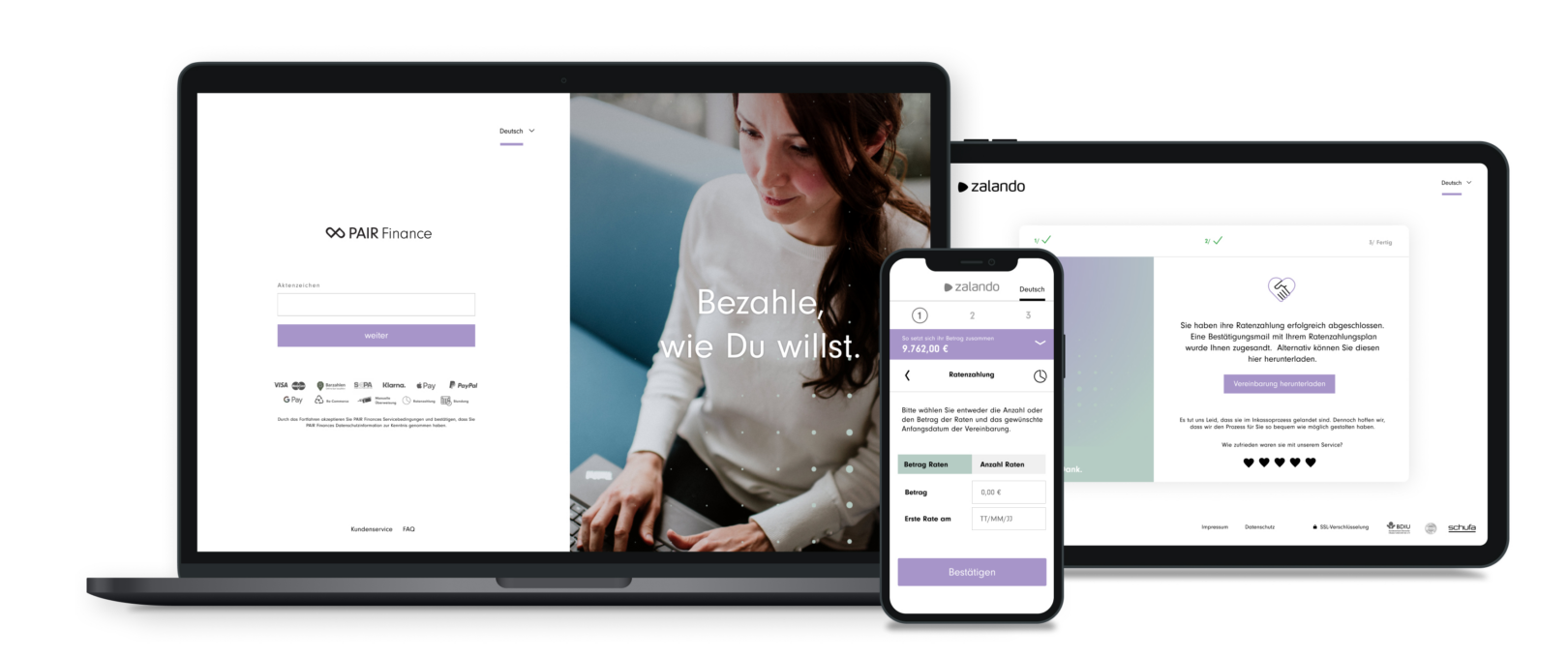 The best customer experience in debt collection - PAIR Finance