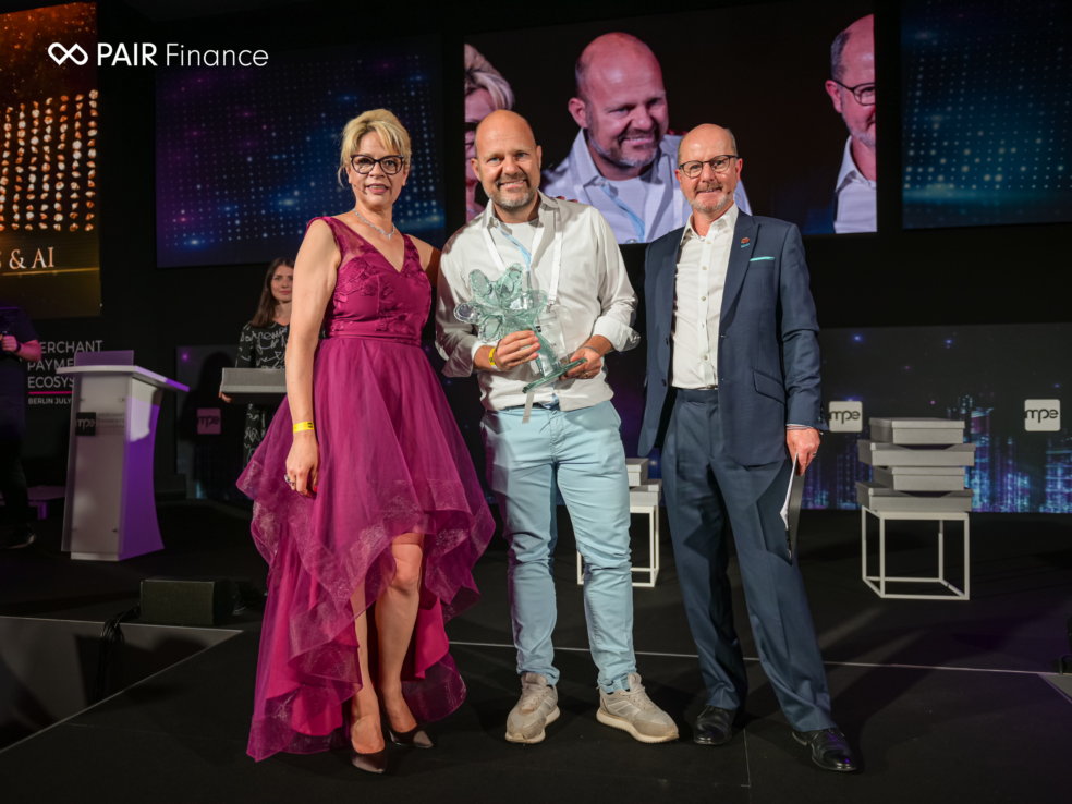 PAIR Finance wins AI price at the MPE Awards 2022 - PAIR Finance